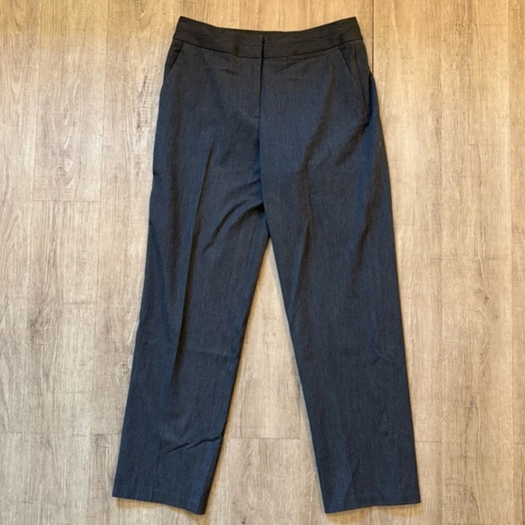 Talbots Stretch Dark Gray Dress Pants 10 - Picture 2 of 11
